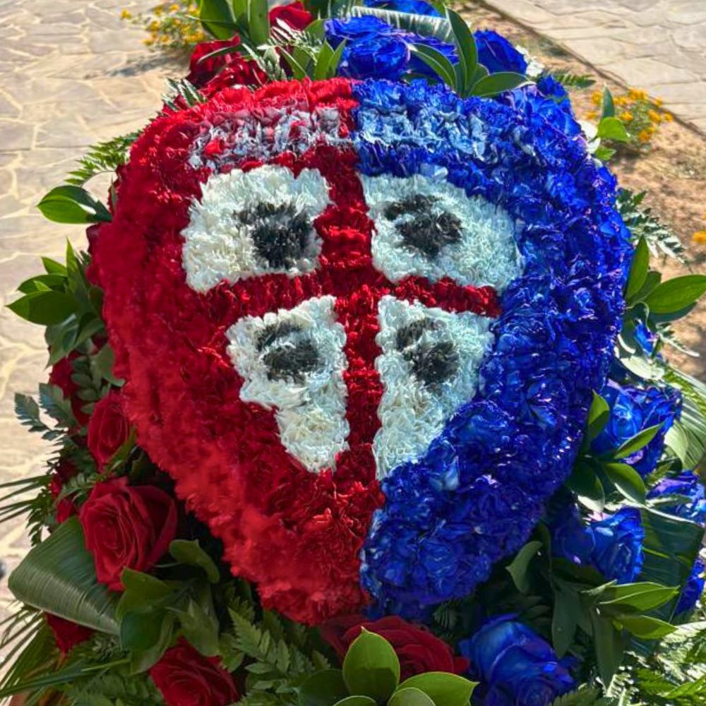 Corona floreale funebre Cagliari