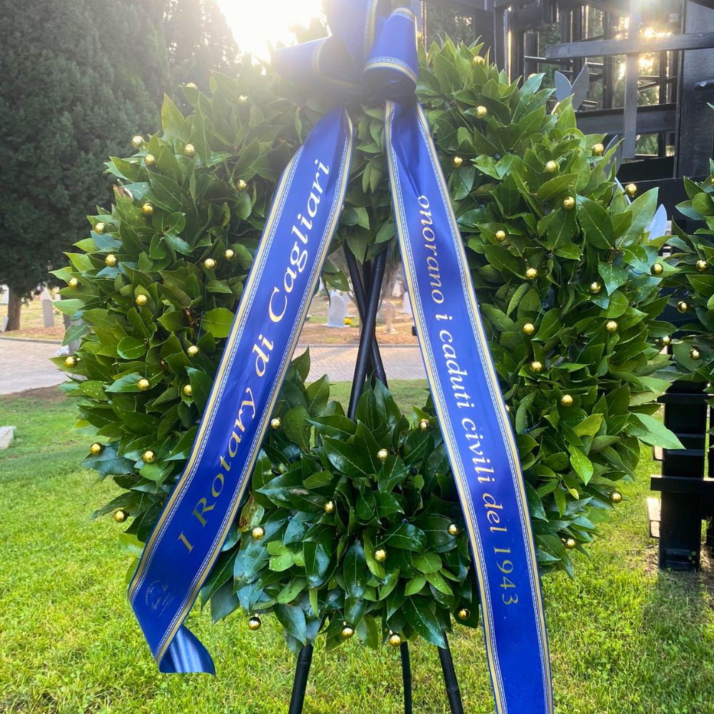 Cesto di fiori per condoglianze